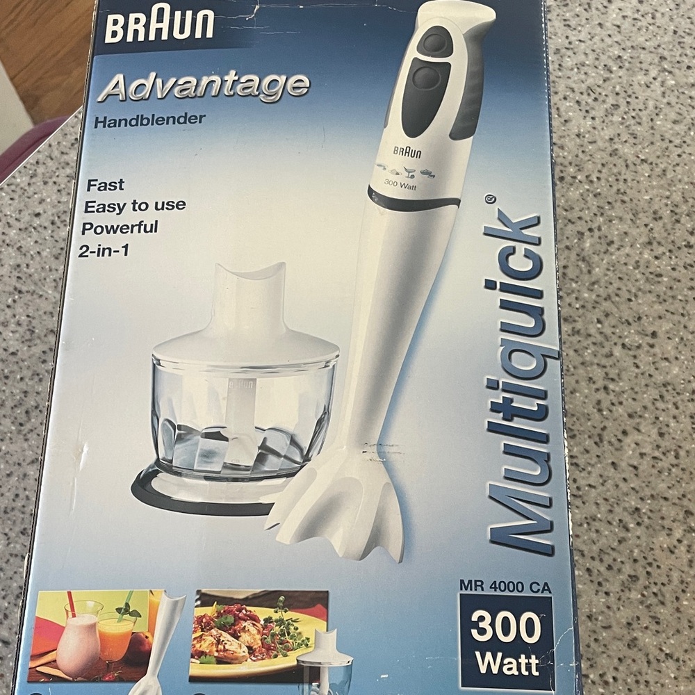 Braun Multiquick Hand Blender - White